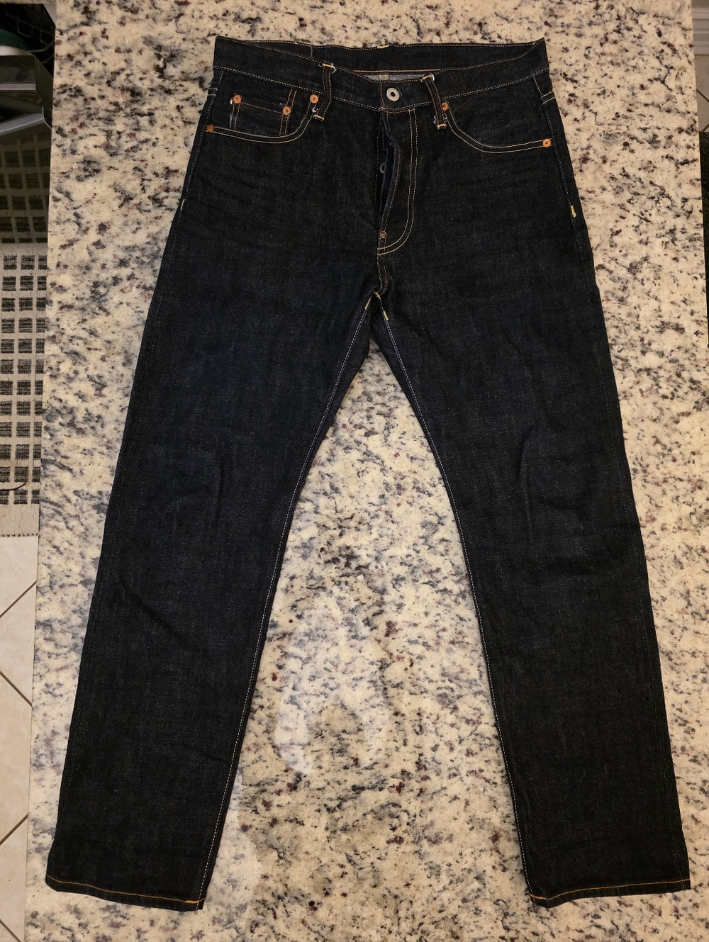 Red Tornado - SD107-0001 - 17oz Heavy Weight Raw Selvedge Indigo Denim Jeans
